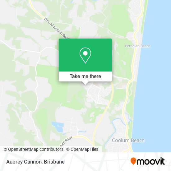 Aubrey Cannon map