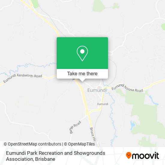 Eumundi Park Recreation and Showgrounds Association map