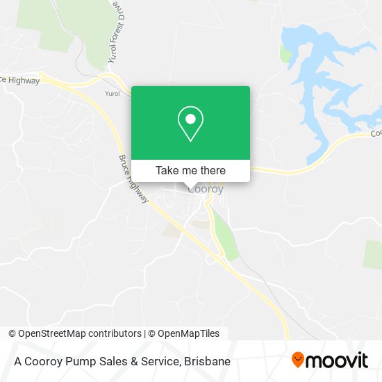 A Cooroy Pump Sales & Service map