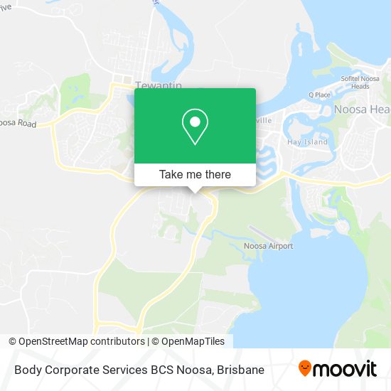 Mapa Body Corporate Services BCS Noosa