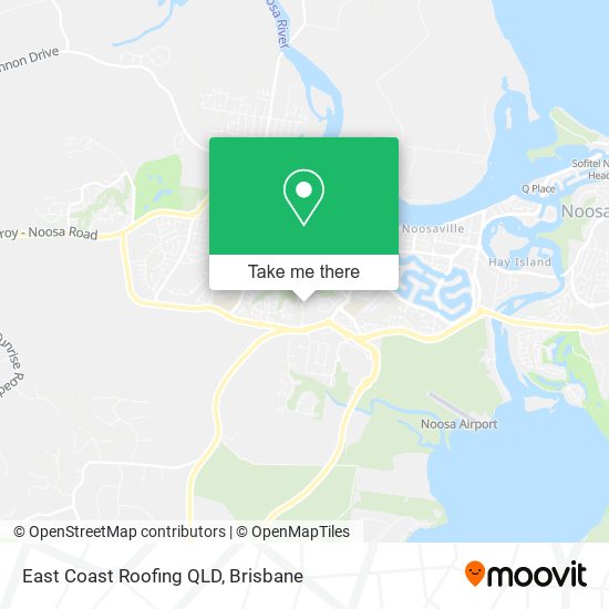 East Coast Roofing QLD map