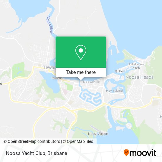 Noosa Yacht Club map