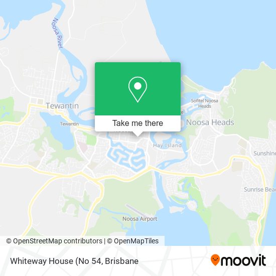 Whiteway House map