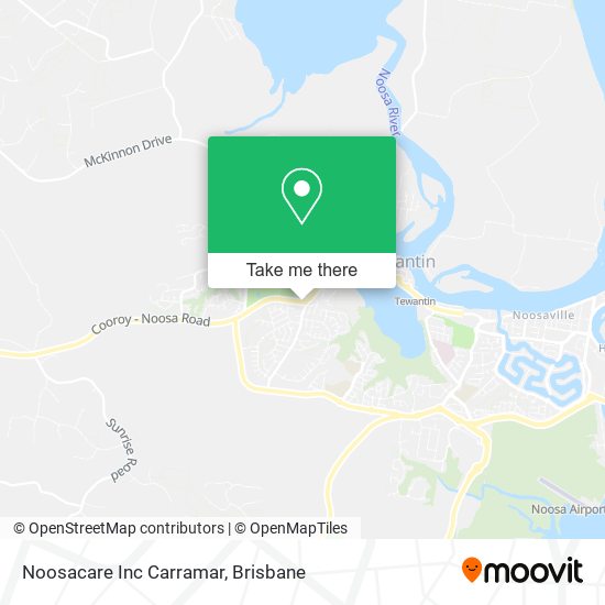 Noosacare Inc Carramar map