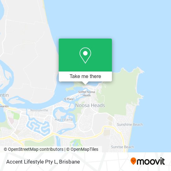 Accent Lifestyle Pty L map