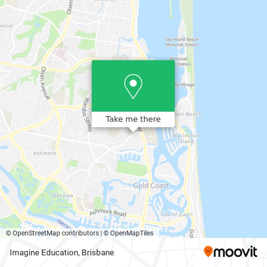 Imagine Education map