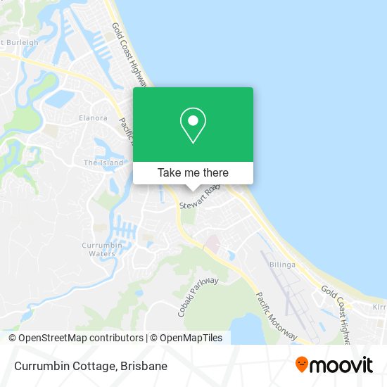 Currumbin Cottage map