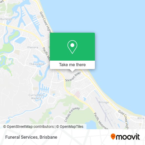 Funeral Services map