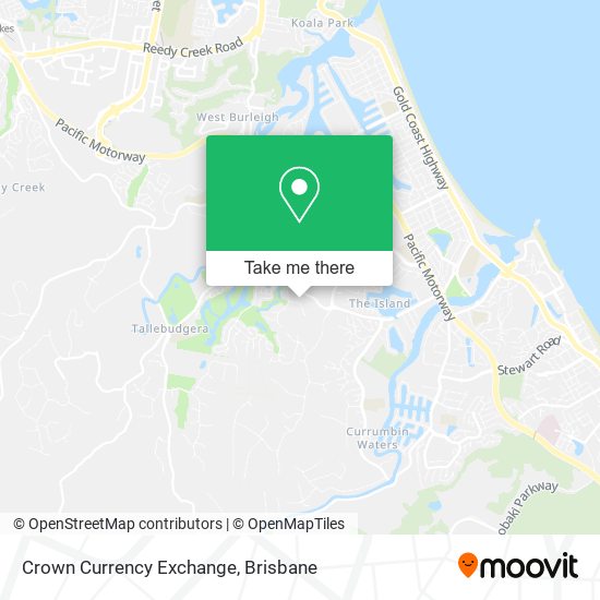 Crown Currency Exchange map