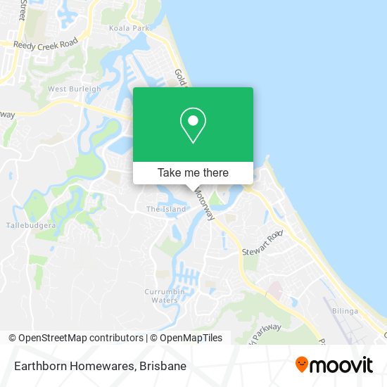 Earthborn Homewares map