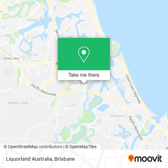 Liquorland Australia map