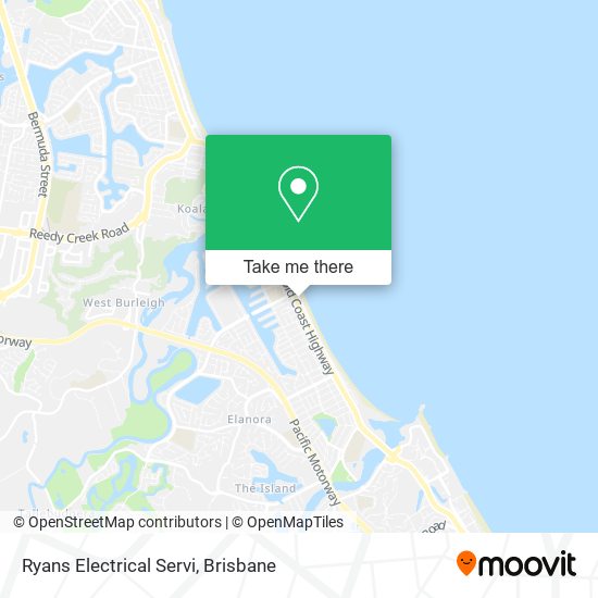 Ryans Electrical Servi map