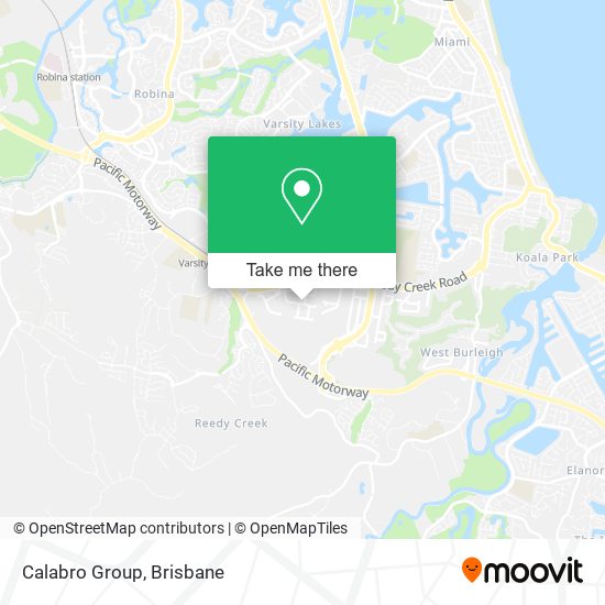 Calabro Group map