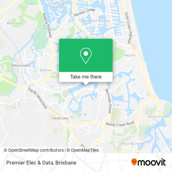 Premier Elec & Data map
