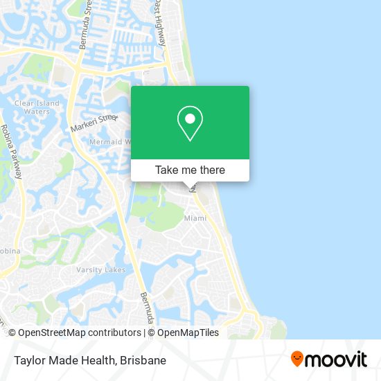 Taylor Made Health map