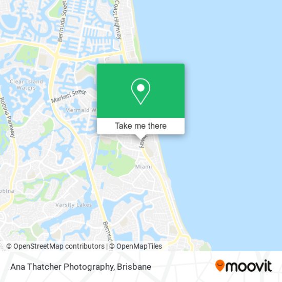 Ana Thatcher Photography map