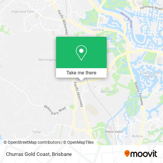 Churras Gold Coast map