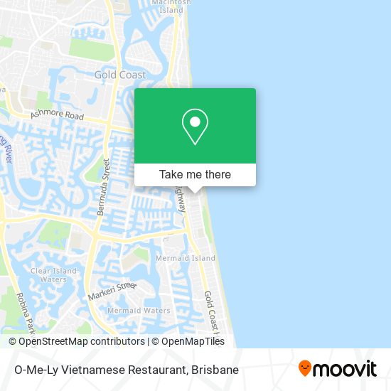 O-Me-Ly Vietnamese Restaurant map