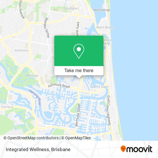 Integrated Wellness map