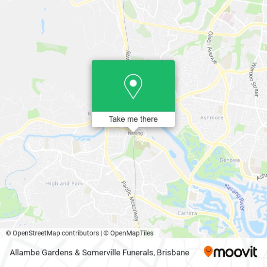 Allambe Gardens & Somerville Funerals map