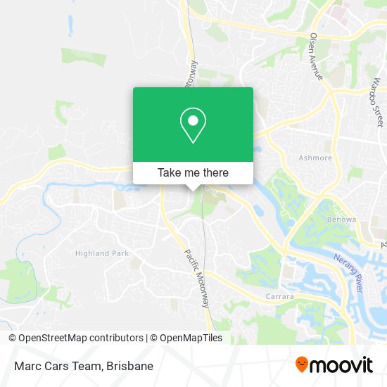 Marc Cars Team map