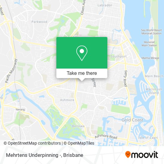Mehrtens Underpinning - map