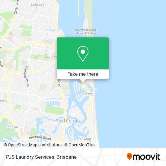 PJS Laundry Services map