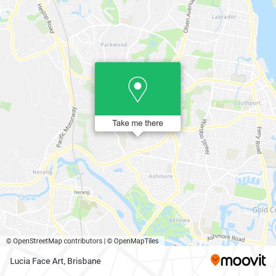 Lucia Face Art map