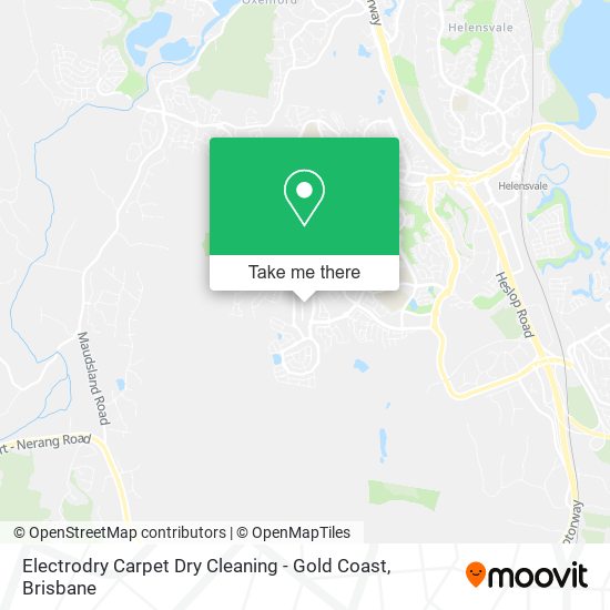 Electrodry Carpet Dry Cleaning - Gold Coast map