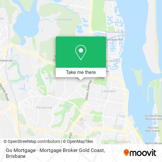 Go Mortgage - Mortgage Broker Gold Coast map