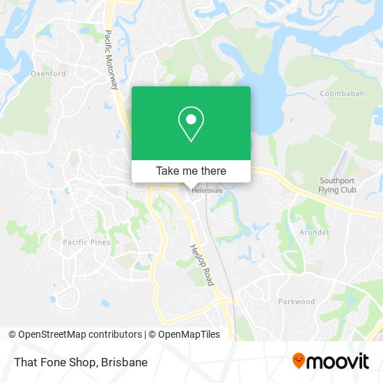 That Fone Shop map