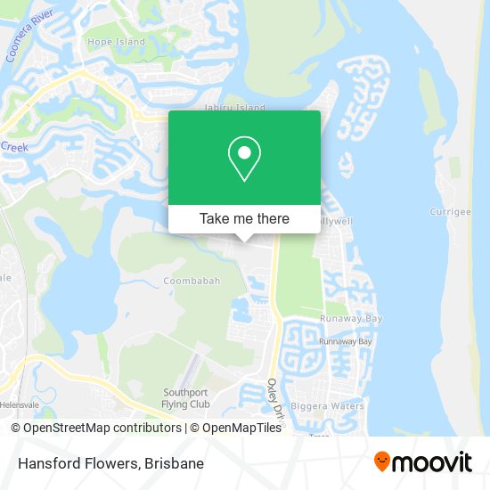 Hansford Flowers map