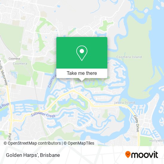 Golden Harps' map