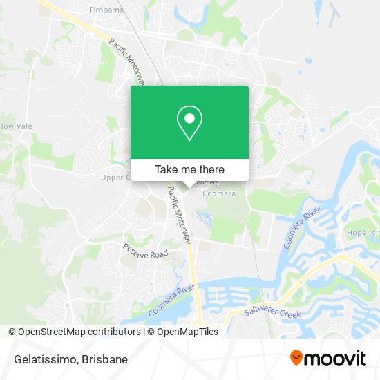 Gelatissimo map