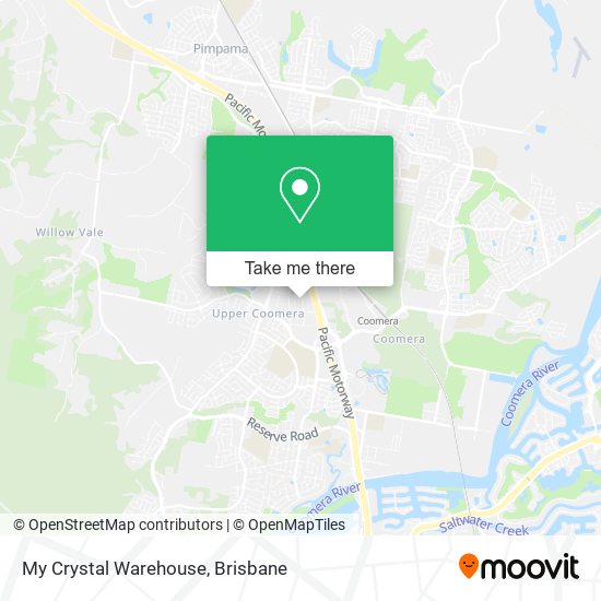 My Crystal Warehouse map