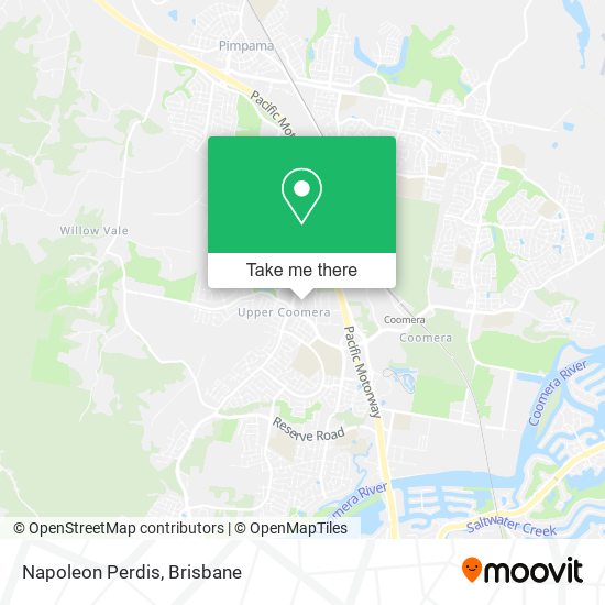 Napoleon Perdis map