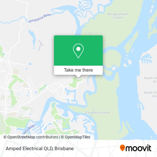 Amped Electrical QLD map