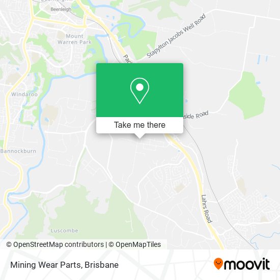 Mining Wear Parts map