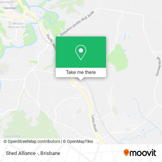 Shed Alliance - map