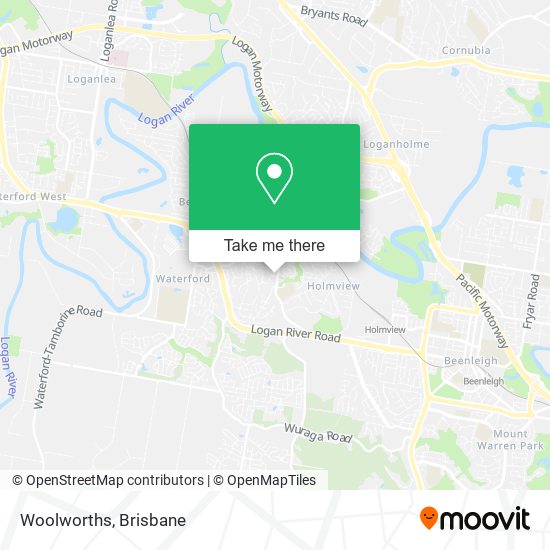 Woolworths map