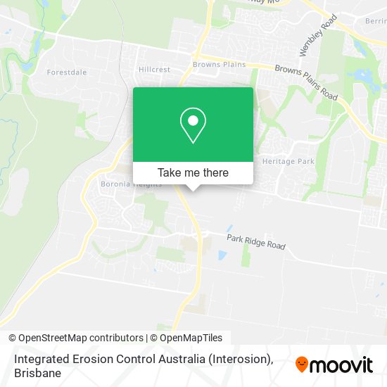 Integrated Erosion Control Australia (Interosion) map