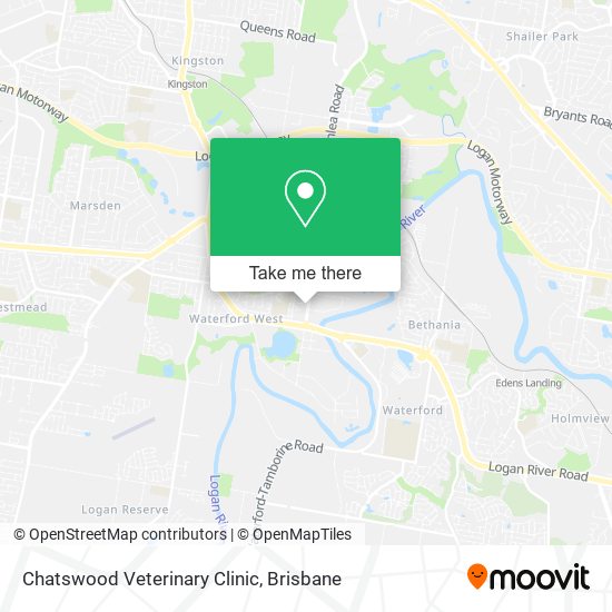 Chatswood Veterinary Clinic map