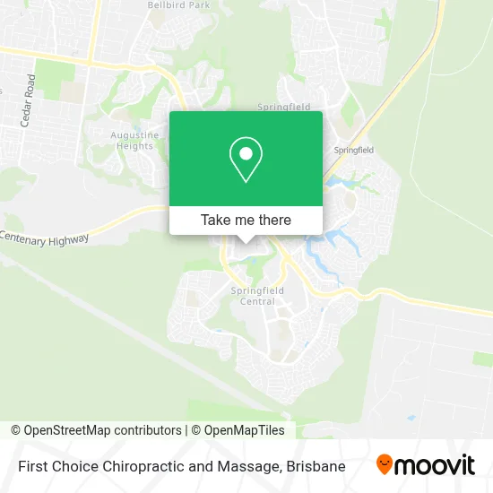Mapa First Choice Chiropractic and Massage
