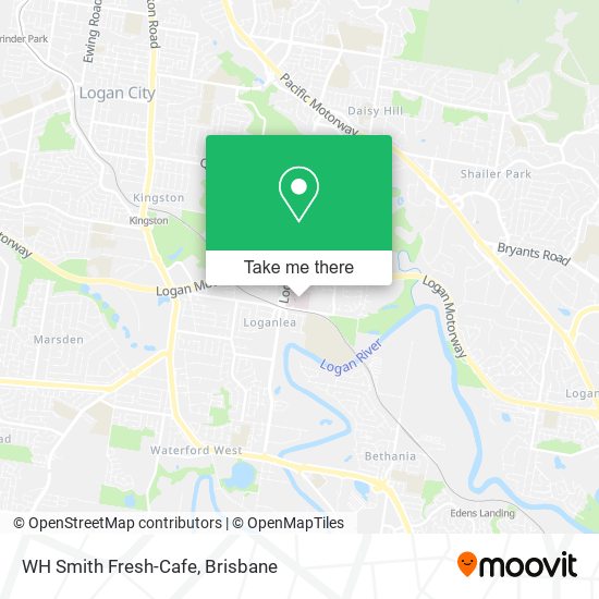 WH Smith Fresh-Cafe map