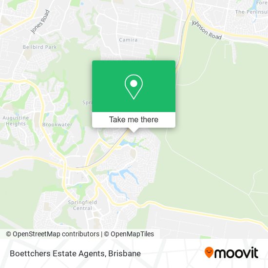 Mapa Boettchers Estate Agents