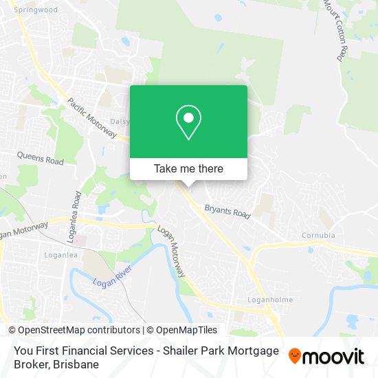 You First Financial Services - Shailer Park Mortgage Broker map
