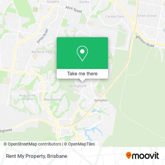 Rent My Property map