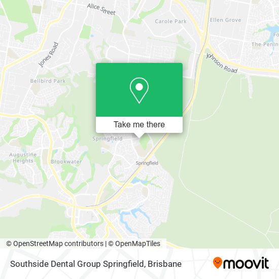 Southside Dental Group Springfield map