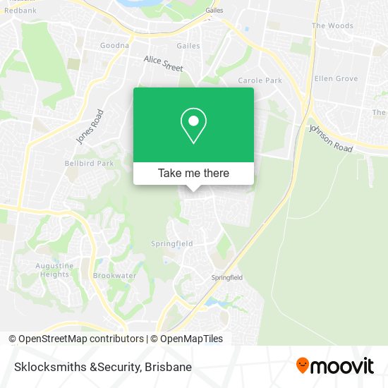Sklocksmiths &Security map