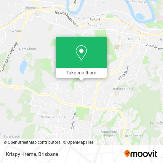 Krispy Kreme map